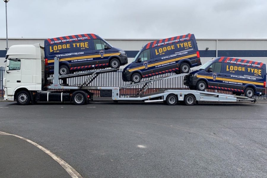 Van Delivery for Lodge Tyre